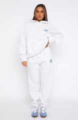 With Love Always Sweatpants Grey Marle