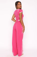 All Star Season Track Pants Pink