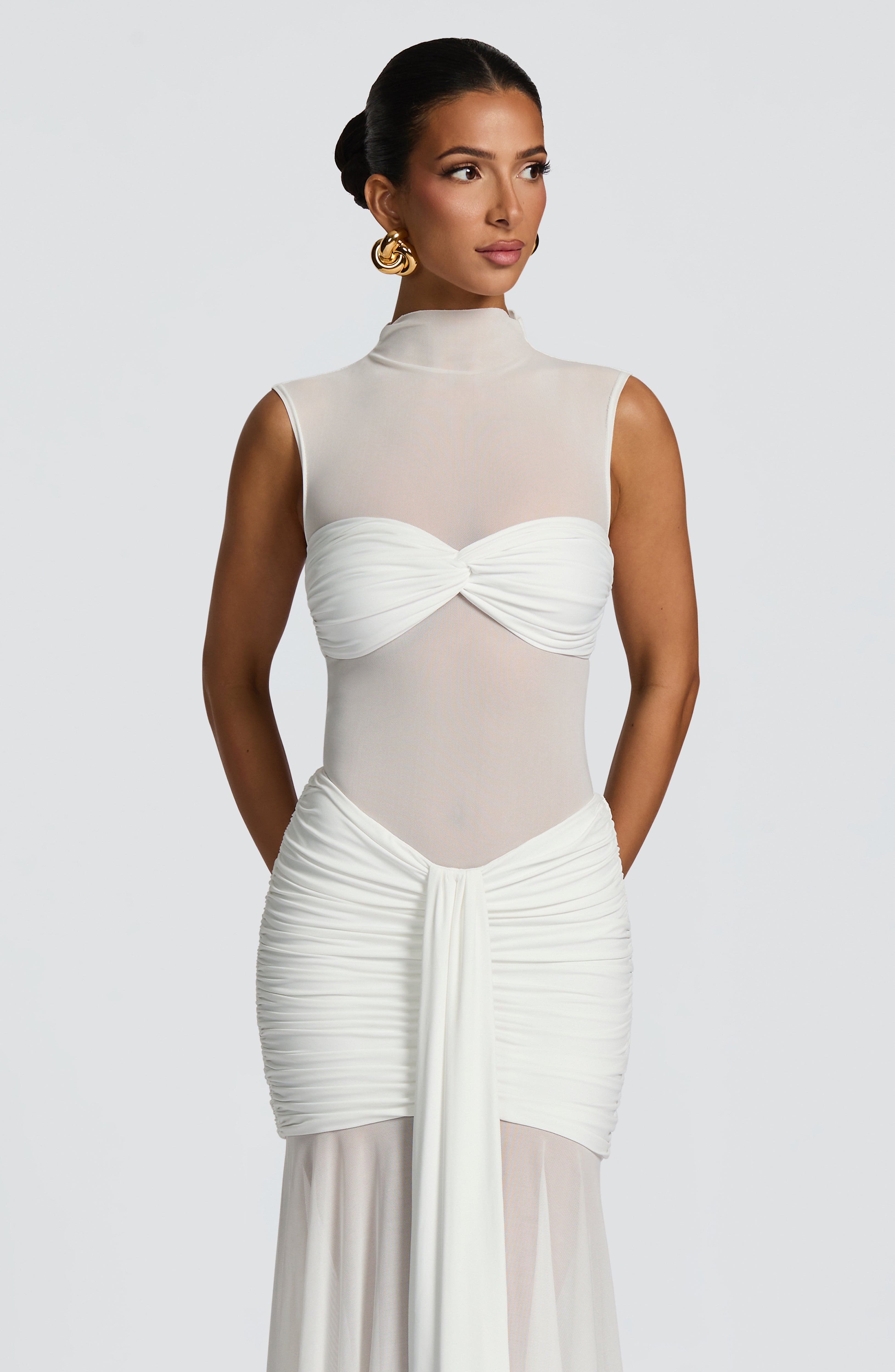 Adina Top - White Tops Babyboo Fashion Premium Exclusive Design
