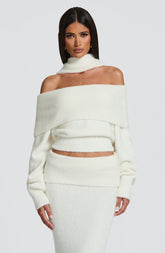 Andie Top - Ivory Tops Babyboo Fashion Premium Exclusive Design