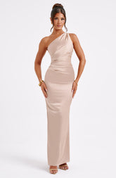 Arizona Maxi Dress - Champagne Dress XS Babyboo Fashion Premium Exclusive Design