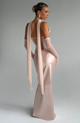 Ayla Scarf - Soft Peach Accessories ONE SIZE Babyboo Fashion Premium Exclusive Design