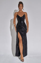 Bells Maxi Dress - Black Dress XS Babyboo Fashion Premium Exclusive Design