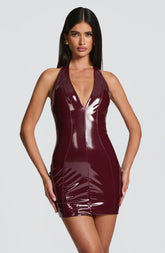 Brooke Mini Dress - Cherry Lacquer Dress XS Babyboo Fashion Premium Exclusive Design