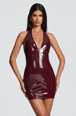 Brooke Mini Dress - Cherry Lacquer Dress XS Babyboo Fashion Premium Exclusive Design
