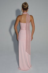 Carina Maxi Dress - Blush Dress Babyboo Fashion Premium Exclusive Design