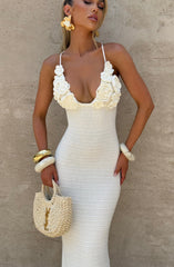 Celaena Maxi Dress - Ivory Dress Babyboo Fashion Premium Exclusive Design