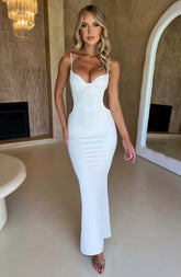 Celine Maxi Dress - White Dress XS Babyboo Fashion Premium Exclusive Design