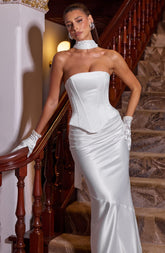 Constance Corset - Ivory Tops Babyboo Fashion Premium Exclusive Design