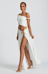 Eva Top - White Tops Babyboo Fashion Premium Exclusive Design