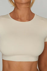 Eve Top - Cream Tops Babyboo Fashion Premium Exclusive Design