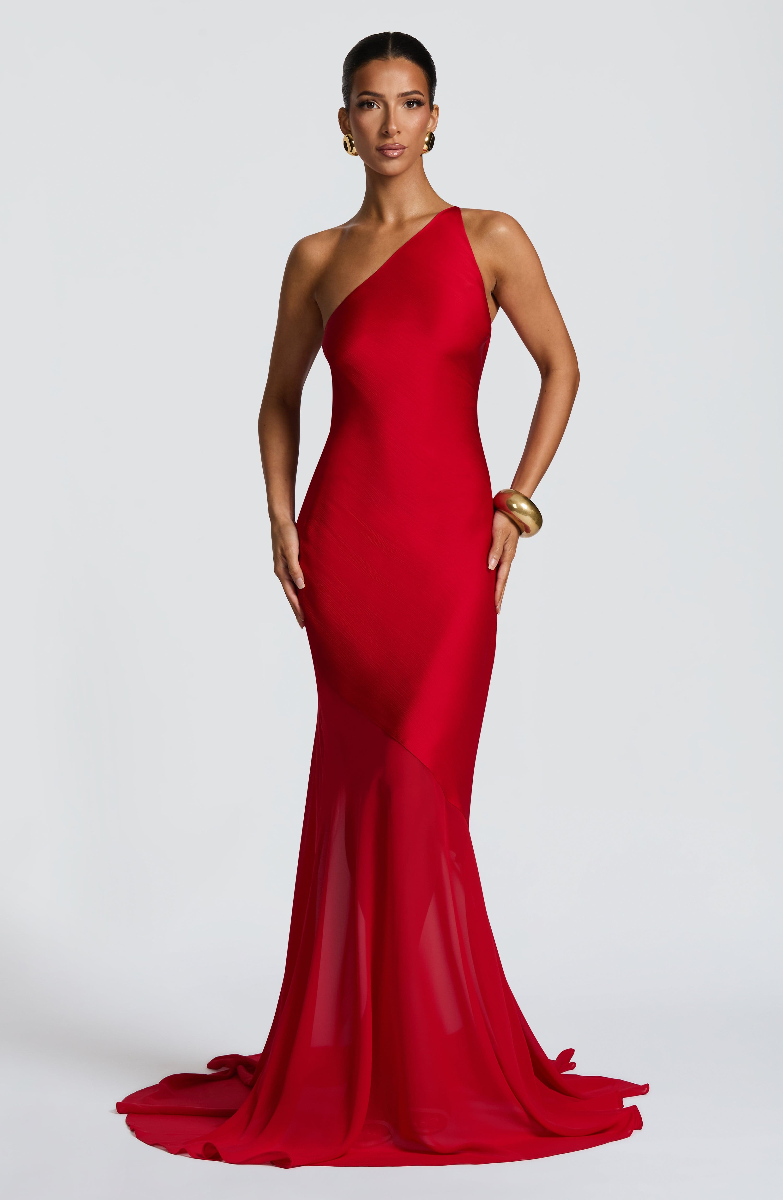 Fable Gown - Red Dress Babyboo Fashion Premium Exclusive Design