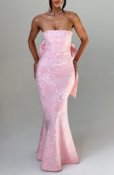 Felicity Maxi Dress - Blush Dress Babyboo Fashion Premium Exclusive Design