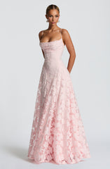 Francis Maxi Dress - Blush Dress Babyboo Fashion Premium Exclusive Design
