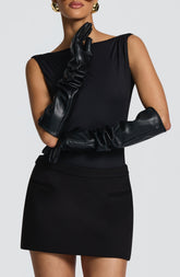 Frankie Gloves - Black Accessories Babyboo Fashion Premium Exclusive Design