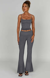 Heidi Pant - Charcoal Pants XS Babyboo Fashion Premium Exclusive Design