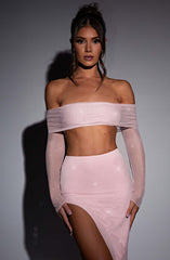 Jana Top - Pink Sparkle Tops XS Babyboo Fashion Premium Exclusive Design
