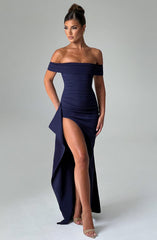 Joyce Maxi Dress - Navy Dress Babyboo Fashion Premium Exclusive Design