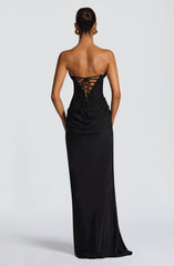 Liora Maxi Dress - Black Dress Babyboo Fashion Premium Exclusive Design