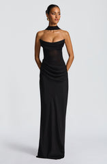 Liora Maxi Dress - Black Dress Babyboo Fashion Premium Exclusive Design
