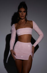 Lucianna Top - Pink Sparkle Tops Babyboo Fashion Premium Exclusive Design