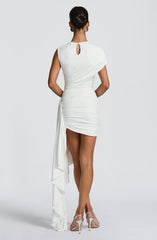 Marnie Mini Dress - White Dress Babyboo Fashion Premium Exclusive Design