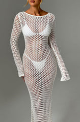 Moana Maxi Dress - White Dress Babyboo Fashion Premium Exclusive Design