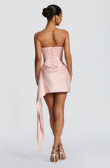 Mona Mini Dress - Blush Dress Babyboo Fashion Premium Exclusive Design