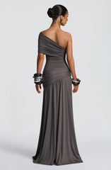 Monica Maxi Dress - Charcoal Dress Babyboo Fashion Premium Exclusive Design