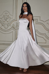 Morven Maxi Dress - Ivory Dress Babyboo Fashion Premium Exclusive Design
