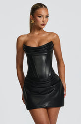 Palmer Mini Dress - Black Dress Babyboo Fashion Premium Exclusive Design