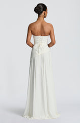 Patricia Maxi Dress - Ivory Dress Babyboo Fashion Premium Exclusive Design