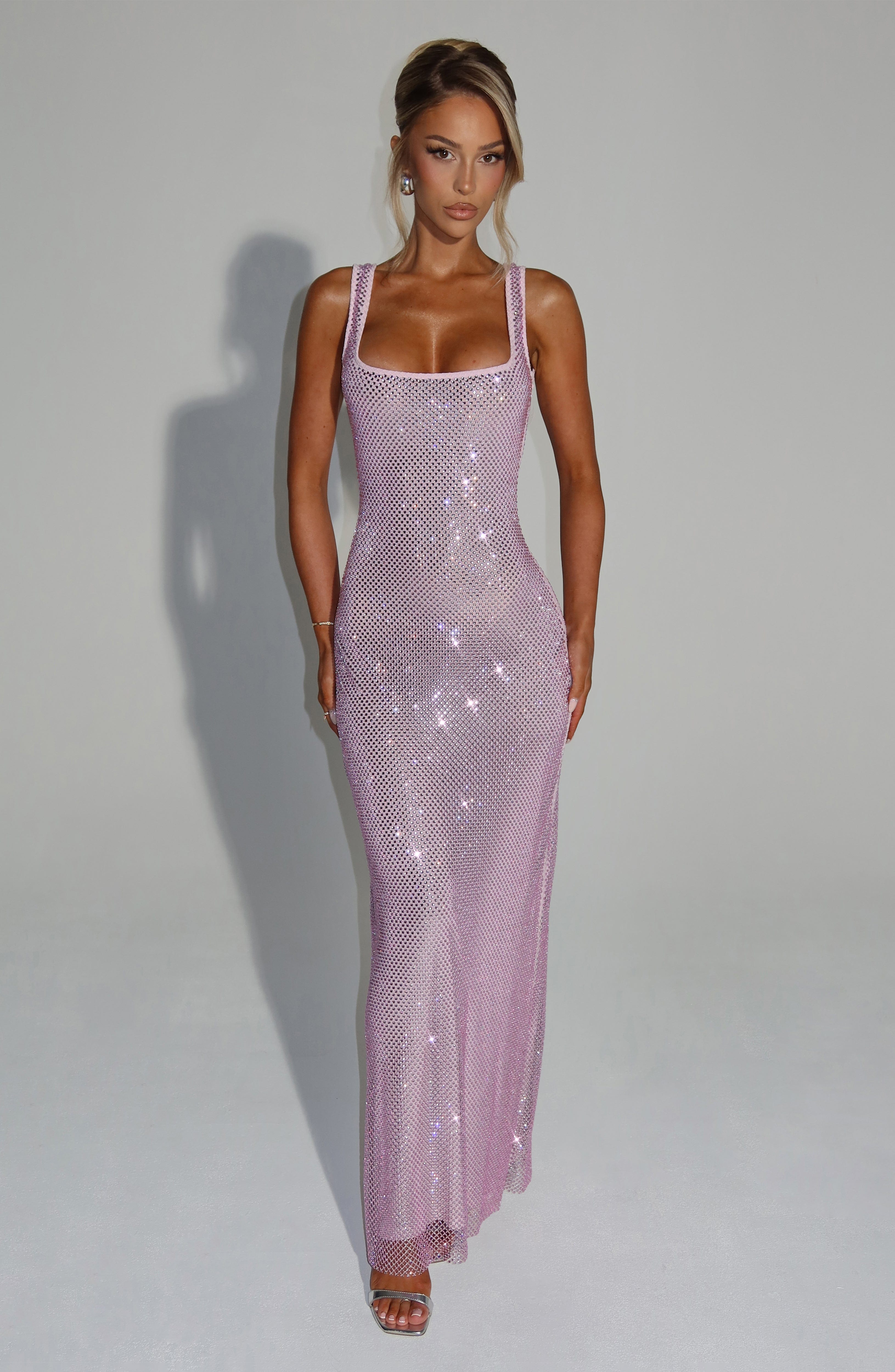 Petra Maxi Dress - Pink Dress XS Babyboo Fashion Premium Exclusive Design