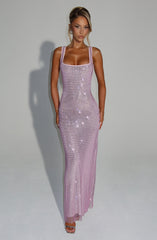 Petra Maxi Dress - Pink Dress XS Babyboo Fashion Premium Exclusive Design