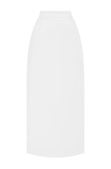 Piper Maxi Skirt - Ivory Skirt Babyboo Fashion Premium Exclusive Design