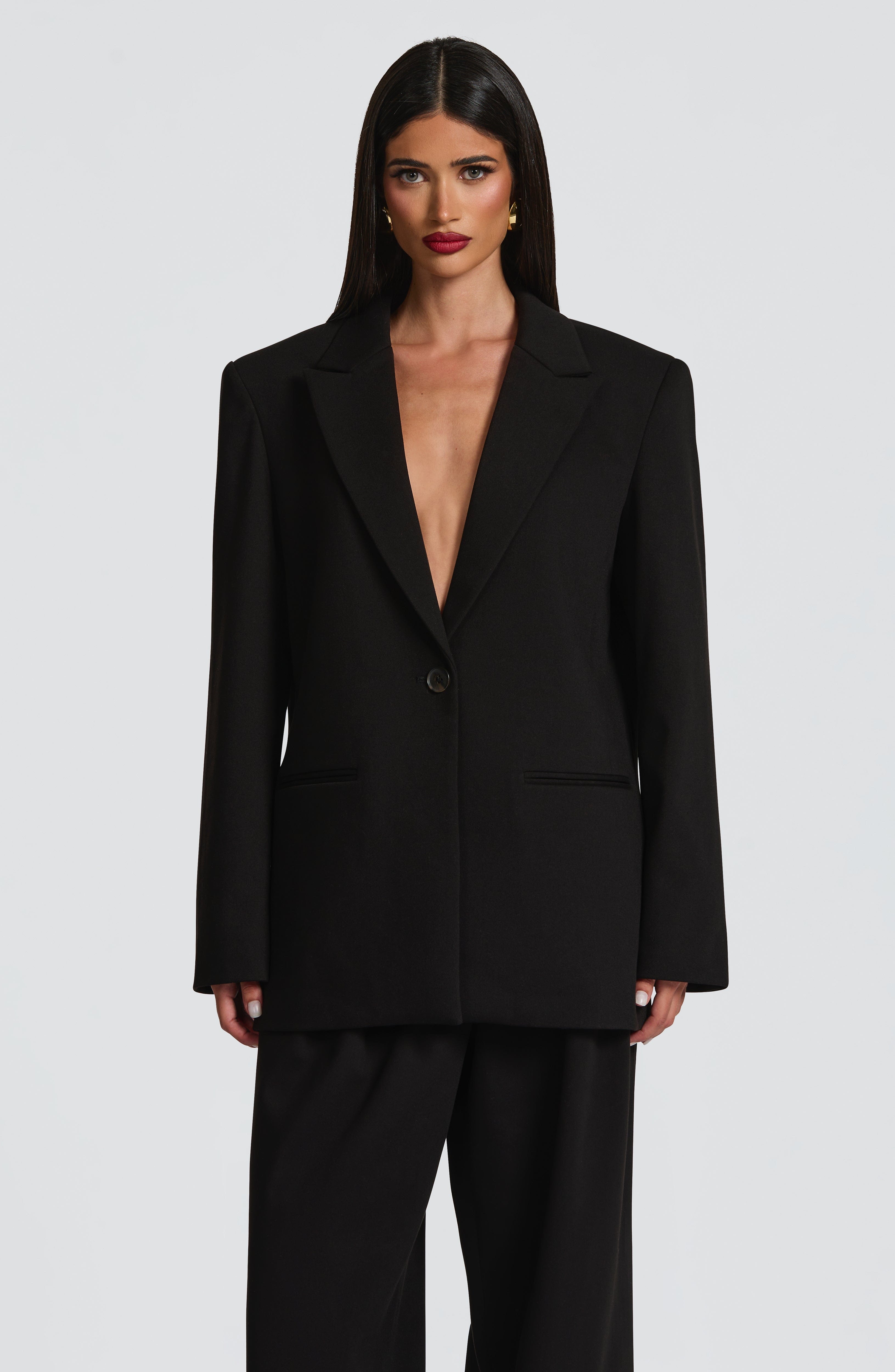 Reece Blazer - Black Jacket XS Babyboo Fashion Premium Exclusive Design