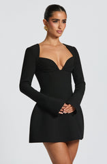 Regina Mini Dress - Black Dress Babyboo Fashion Premium Exclusive Design