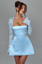 Sadie Mini Dress - Blue Dress Babyboo Fashion Premium Exclusive Design