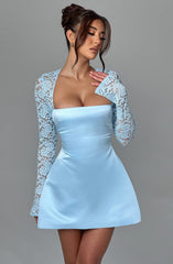 Sadie Mini Dress - Blue Dress Babyboo Fashion Premium Exclusive Design