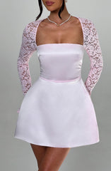 Sadie Mini Dress - Blush Dress Babyboo Fashion Premium Exclusive Design