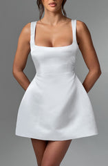 Sofie Mini Dress - Ivory Dress Babyboo Fashion Premium Exclusive Design