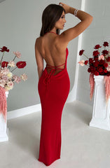 Talisa Maxi Dress - Red Dress Babyboo Fashion Premium Exclusive Design