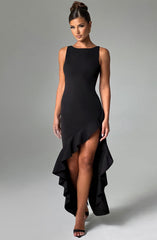 Theadora Maxi Dress - Black Dress Babyboo Fashion Premium Exclusive Design