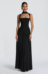 Tullulah Maxi Dress - Black Dress Babyboo Fashion Premium Exclusive Design