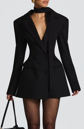 Vinnie Scarf - Black Accessories ONE SIZE Babyboo Fashion Premium Exclusive Design