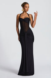 Vixen Maxi Dress - Black Dress Babyboo Fashion Premium Exclusive Design