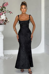 Whitney Maxi Dress - Black Dress XS Babyboo Fashion Premium Exclusive Design