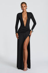 Ysabella Maxi Dress - Black Dress XS Babyboo Fashion Premium Exclusive Design