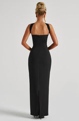 Yulia Maxi Dress - Black Dress Babyboo Fashion Premium Exclusive Design