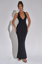 Zayde Maxi Dress - Black Dress XS Babyboo Fashion Premium Exclusive Design